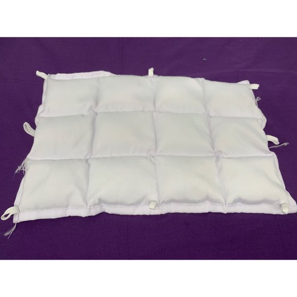 Harkla Weighted Sensory Brown Tan Dog Lap Blanket Toy - Picture 6 of 8